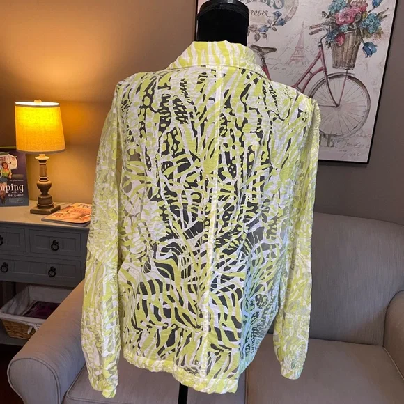 Chico's Jacket. sz XL/16 (Chico sz 3) - Picture 2 of 12